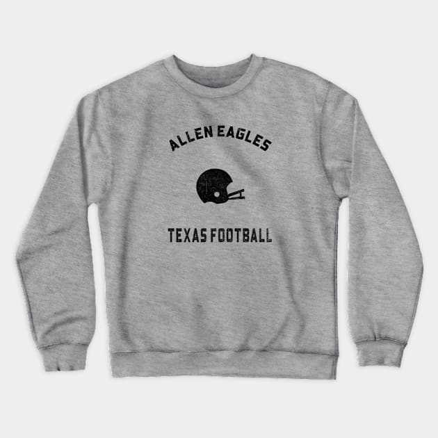 ALLEN EAGLES TEXAS FOOTBALL Crewneck Sweatshirt by Cult Classics